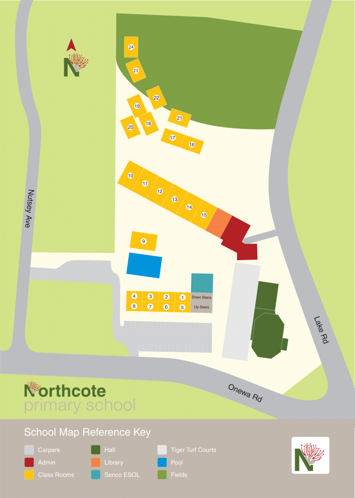 School Map – Northcote Primary School